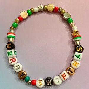 Taylor Swift “MERRY SWIFTMAS” Bracelet